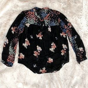 NWT Lucky Brand floral blouse